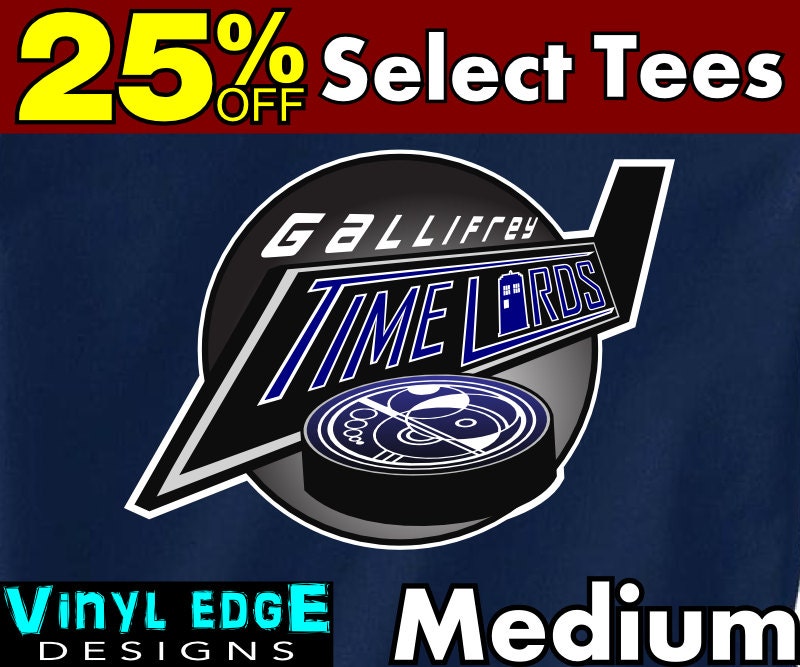 SALE Doctor Who Time Lords 100% Cotton Medium T-shirt