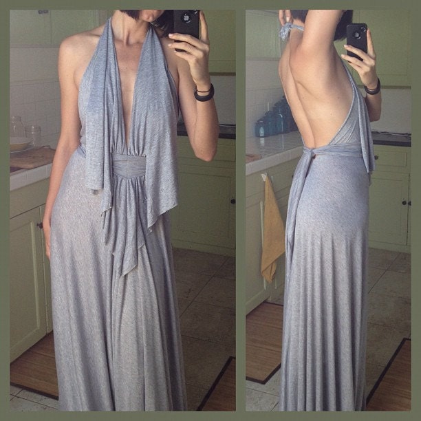 Isis Dress - Backless Goddess Gown