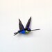 Papier mache bird sculpture Hummingbird
