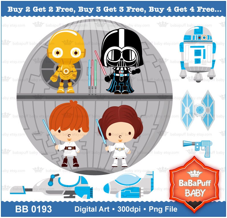 StarWars Printables ---- Personal and Small Commercial Use ---- AA 0193