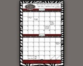 NEW Wall Calendar - Dry Erase - 24 x 36