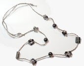 Beautiful Browns - Adjustable Cord Necklace