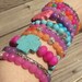 50% OFF SALE Neon Gemstone Bracelet by Amanda Lynne LUXE
