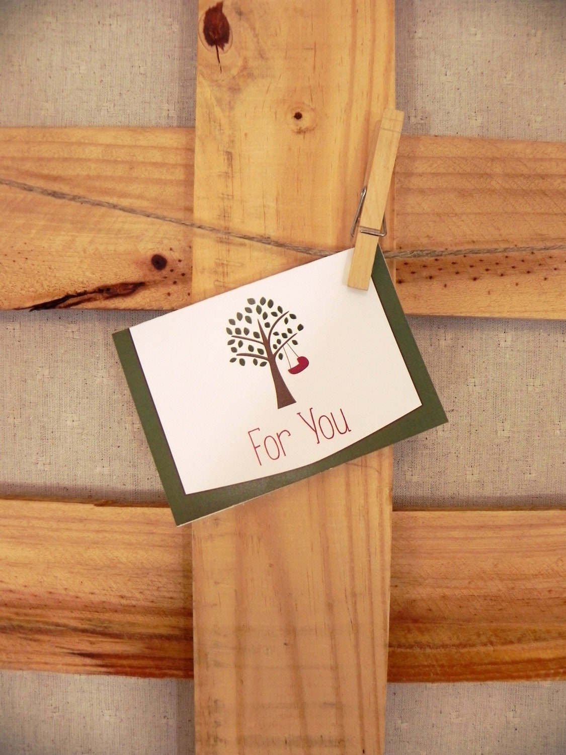 Greeting Card, hand-written, to go with your order