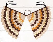 MEDIUM SIZE - Fancy Dress Costume Bird Wings, Fairy Wings, Super Hero Wings, Toddler Pretend Play Accessory - The Owl Wings