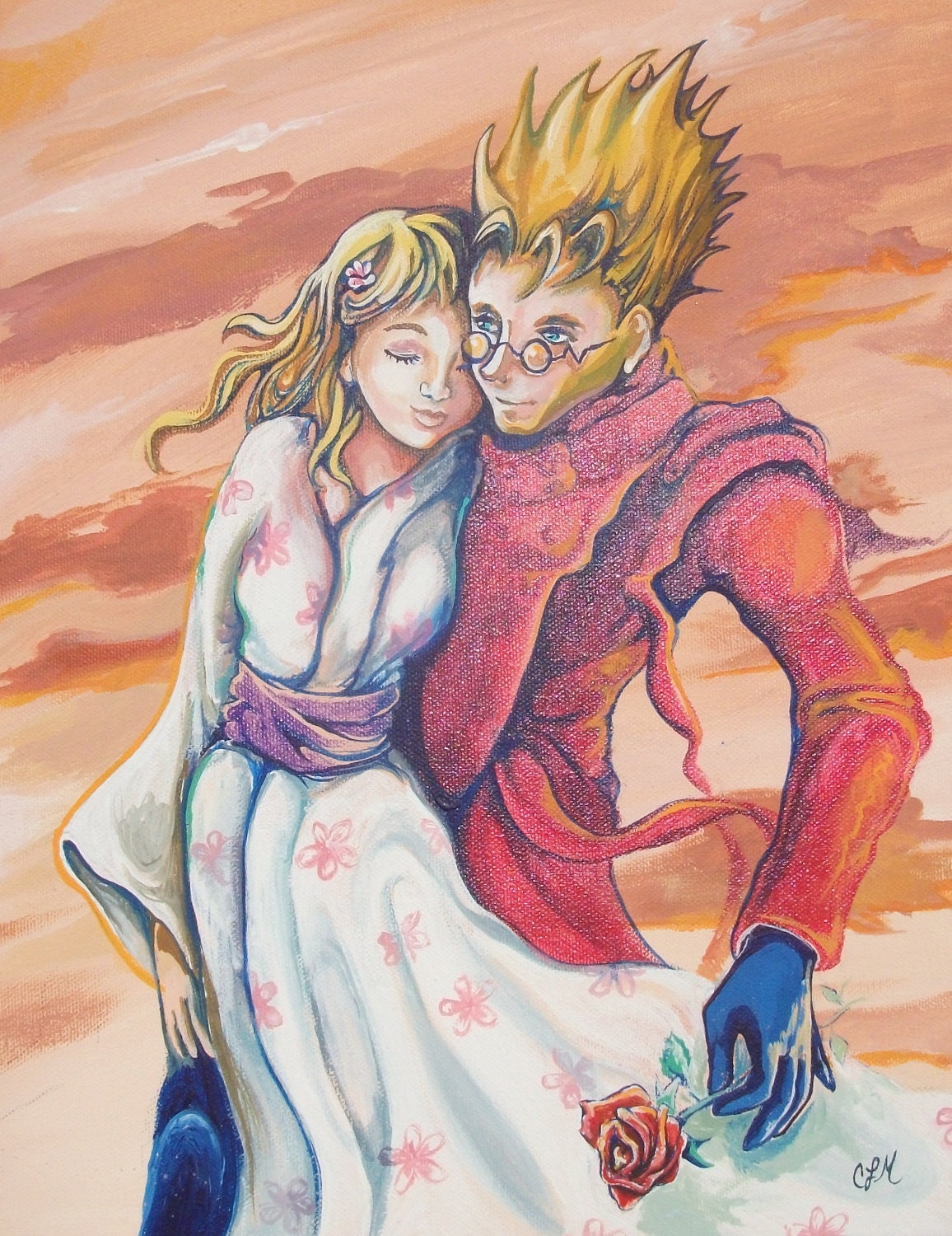 You & your Anime Heartthrob: Custom Portrait