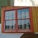 Barn Window Greeting Card from Recycled Paper