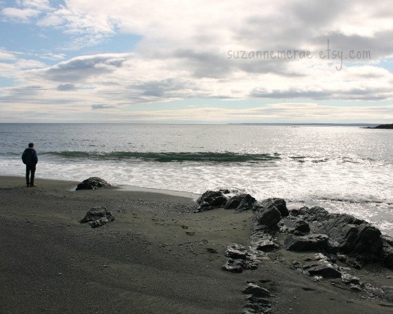 8x10 print - Newfoundland Canada - lost in thought