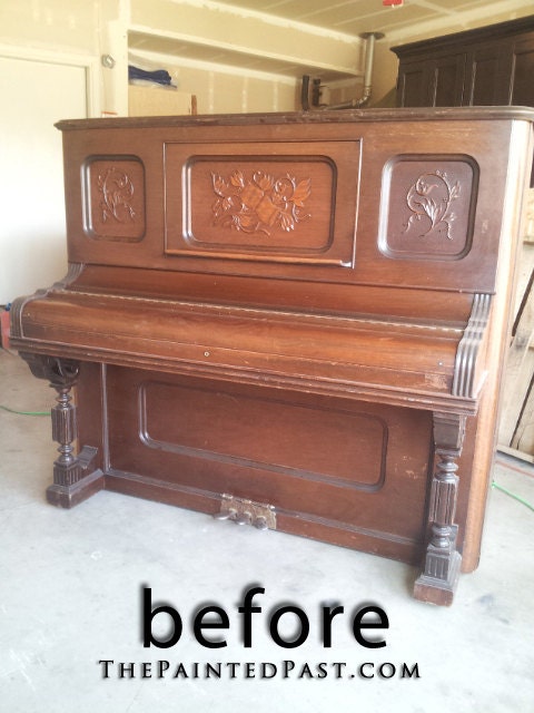 Piano from the turn of the century - READY FOR PAINT