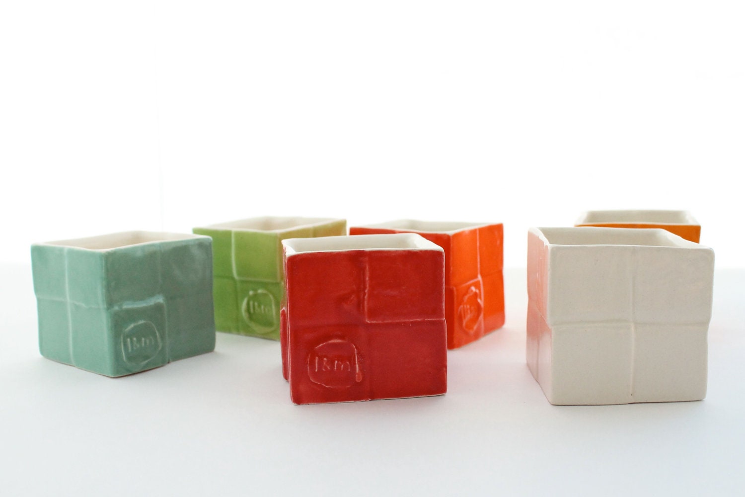 Vibrant Sake Cups- Set of 4