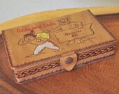 Native American Leather Souvenir Box