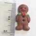 Gingerbread Men Buttons Set of 5