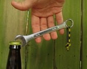 The Bottle Wrench Bottle Opener - Original - Yellow & Black