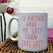 I'd rather have Mr. Grey than Earl Grey MUG  (Trademarked)