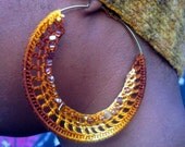 Like its Golden Beaded Crochet Earrings