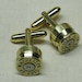 Bullet Cufflinks 45 ACP Brass for BuckHawk Center Animal Rescue
