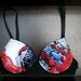 THE AMAZING SPIDERBRA Push-Up: Black Push-Up Bra with Spiderman Comics Fabric and Red Lace