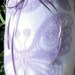 Fleece Small Dog's Coat Made to Order for Min Pin and Others - Lavender "Butterfly Garden" Print with Satin Bow