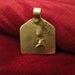 Unusual Antique Silver Shiva Hindu Amulet