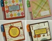 Pick Any 2 - Small notepads w/ pens