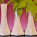 Vintage Milk Glass Wedding Vases -Set of 3- E.O. Brody -For Bridal Showers, Baby Showers, Vintage Home Decor