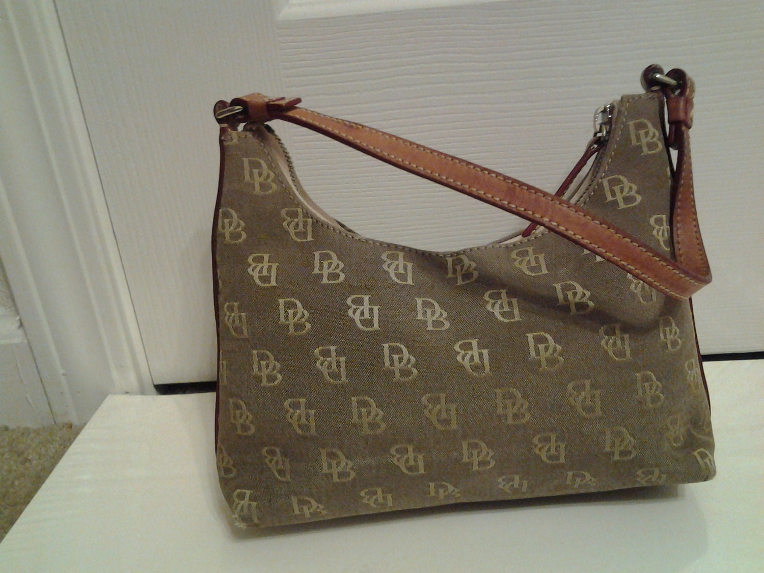 Brown Signature Dooney and Bourke