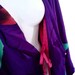 Vintage Kimono Style Wrap Robe Silk 1940s Korean