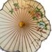 Vintage Rice Paper and Bamboo Umbrella