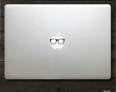 Geeky glasses Macbook Decal / Macbook Sticker