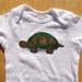 Turtle Onesie Green and Brown