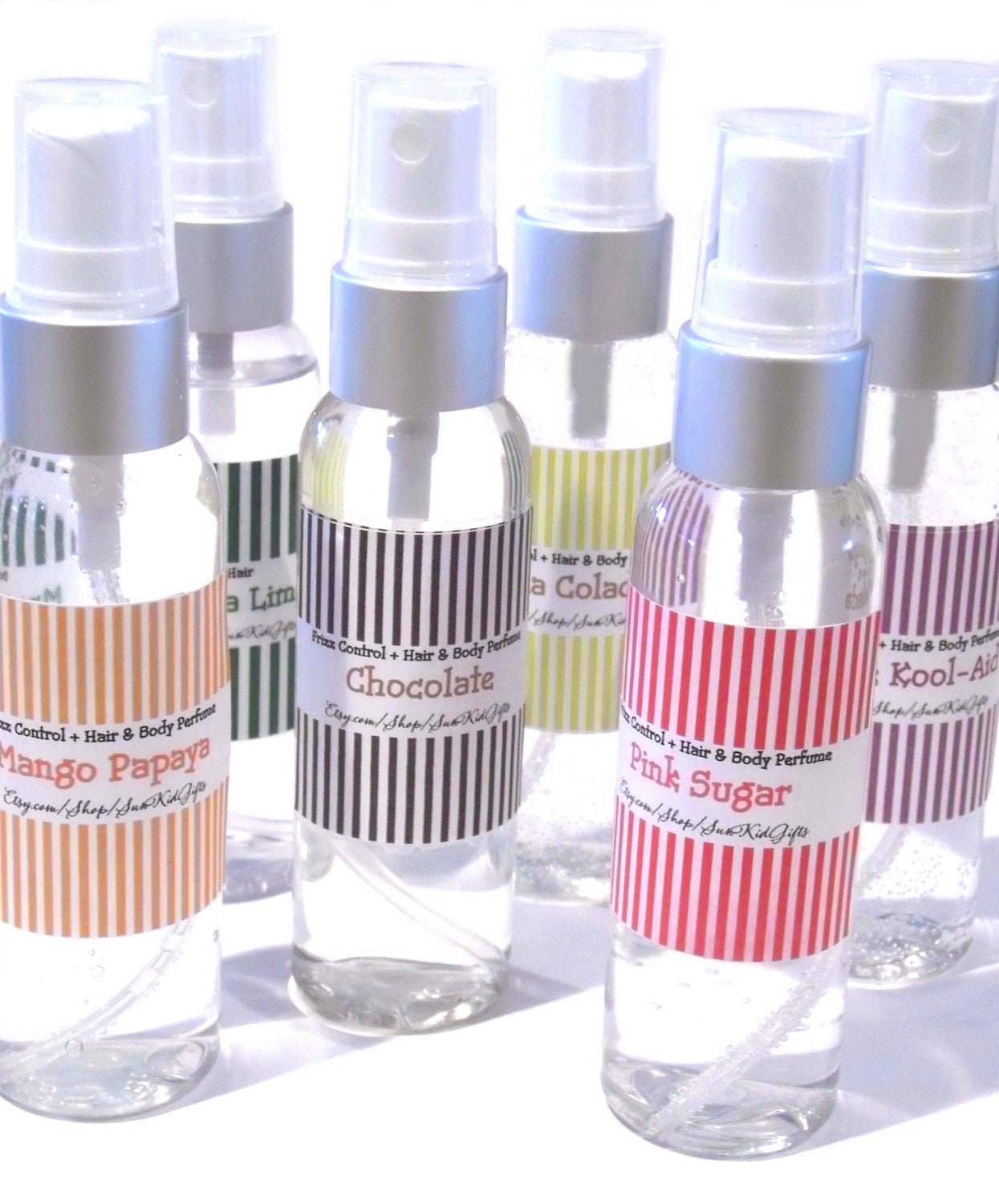 Body and Hair Perfume Plus Frizz Control and Detangler. 2oz