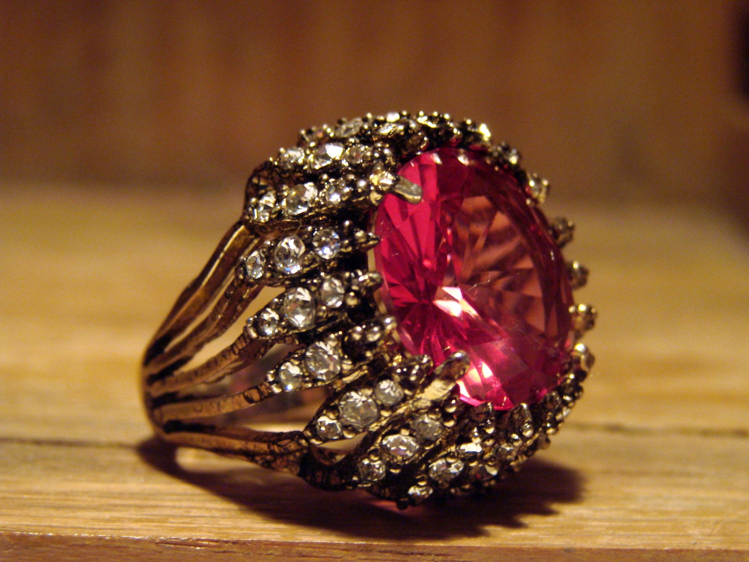 Fun and Funky Vintage Costume Ring