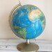 Vintage Rand Mcnally World Portrait globe Circa 1980s by MellaFina