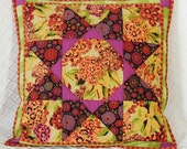 Autumn Star Pillow Cover OOaK
