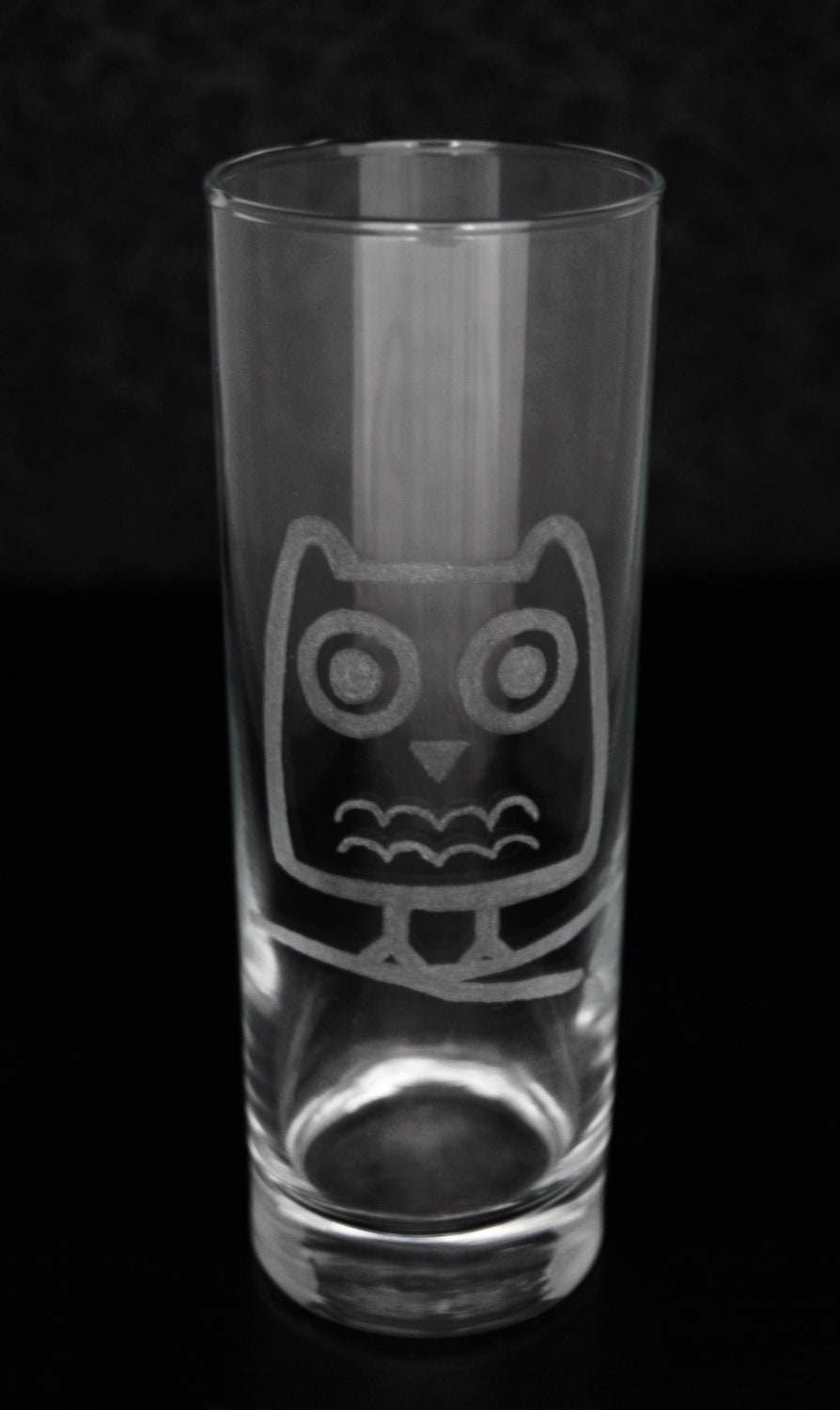 Owl Glass Vase