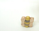 Wooden Toy Bee - Wooden Honey Bee - Waldorf Toy - Wooden Bee Toy