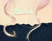 P L A T I N U M fairy / pastel pink and lavender ombre with blonde tips/ clip-in hair/ dip dye ombre (2) human hair extensions