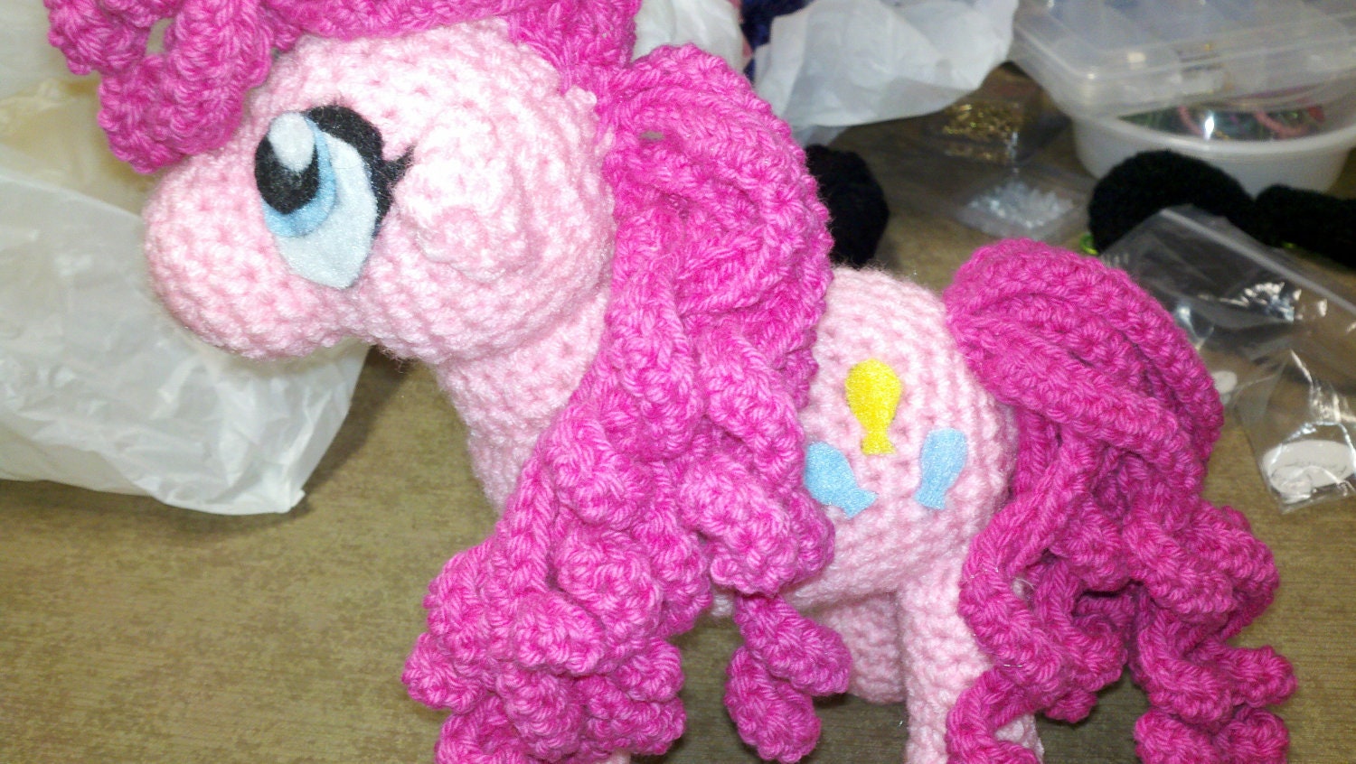 MLP:FIM Pinky Pie Crochet Pattern