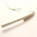 Long silver thin earrings, modern & minimalist, handmade earrings