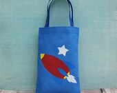 Rocket Favor Bags : Set of 6 Outer Space Party Goodie Bags Il_170x135
