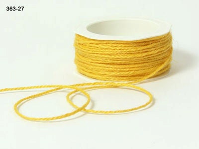 1 Yard Twisted Burlap -  Yellow