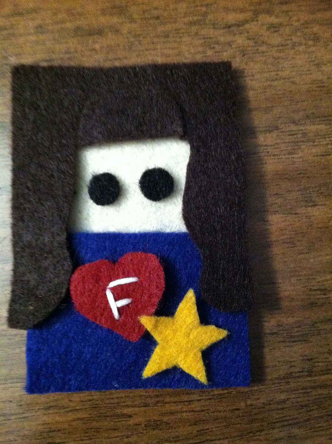 Rachel Berry Felt Pillow