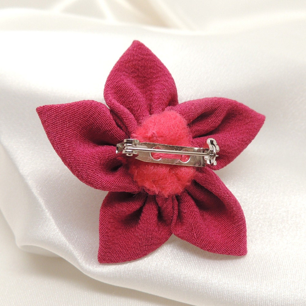Vintage Kimono Flower Pin