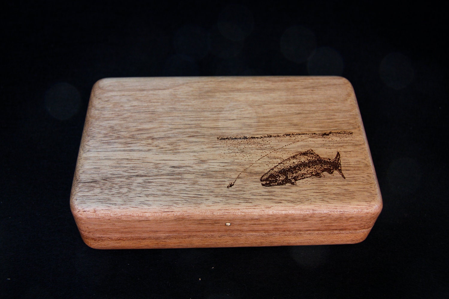 Myrtle Wood Fly Box by OspreyWoodDesigns on Etsy