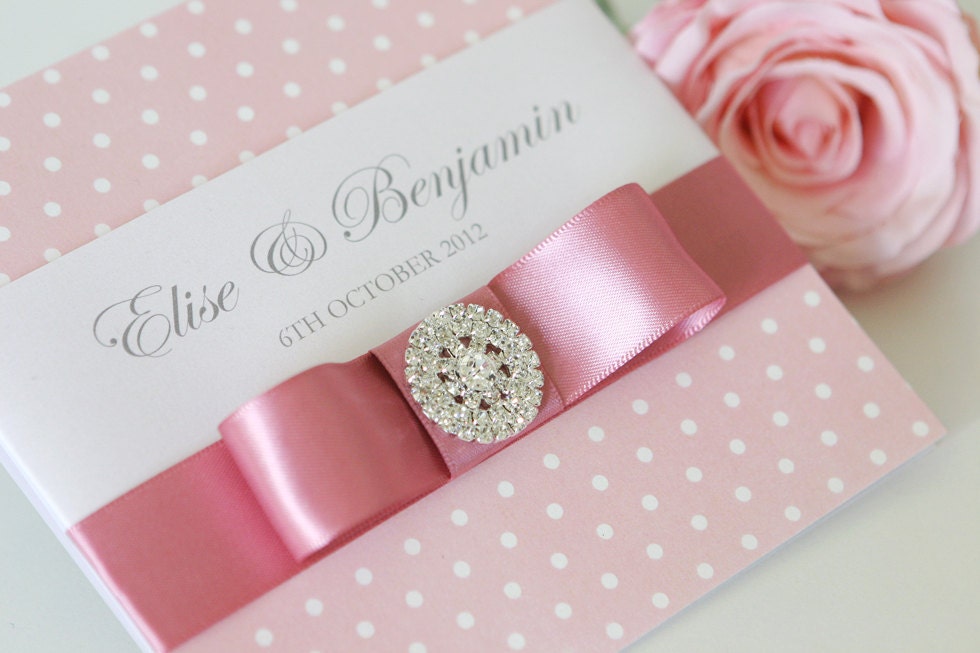 The Katie Wedding Invitation by Loveberry Lane