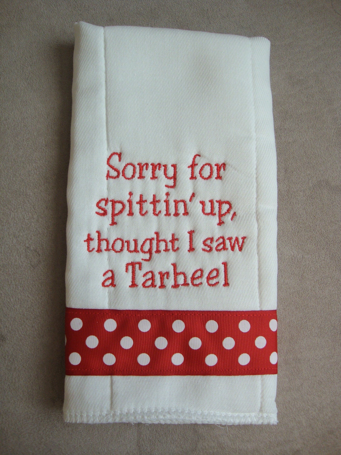 NC State Burp Cloth
