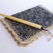 Notebook Cover japanese fabric edging lace