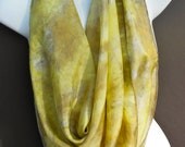 Totally Timeless SILK SCARF for Women.  Hand Painted Silk Scarf by NYC artist Joan Reese / 100% Silk/30"x30"