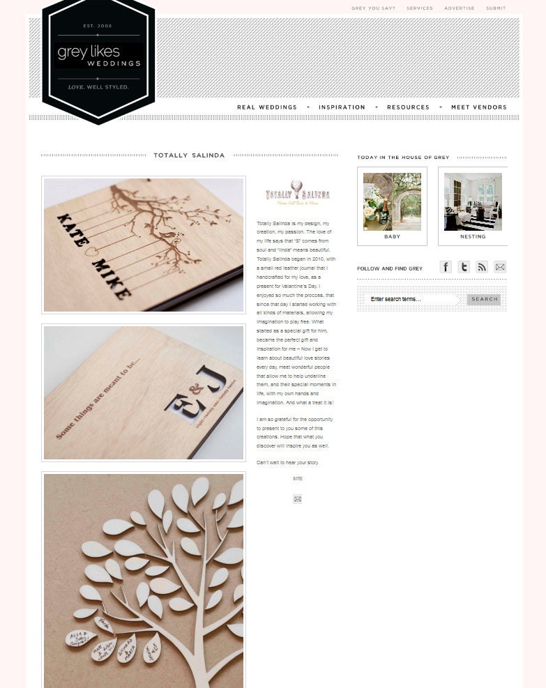 Custom Wedding guest book wood rustic wedding guest book album bridal shower engagement anniversary- "Love Birds, Tree" - Big size