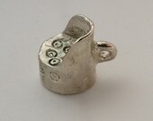 Silver Kubbstol Viking Pendant